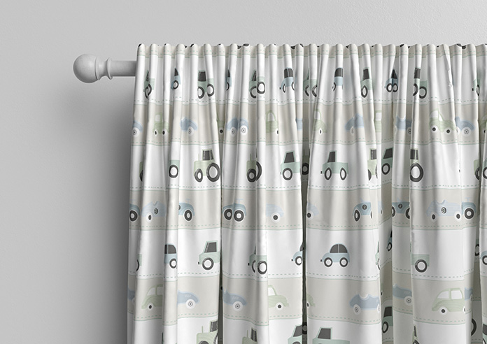 Brum Brum, Roadtrip - Made to Measure Curtains - Image 10